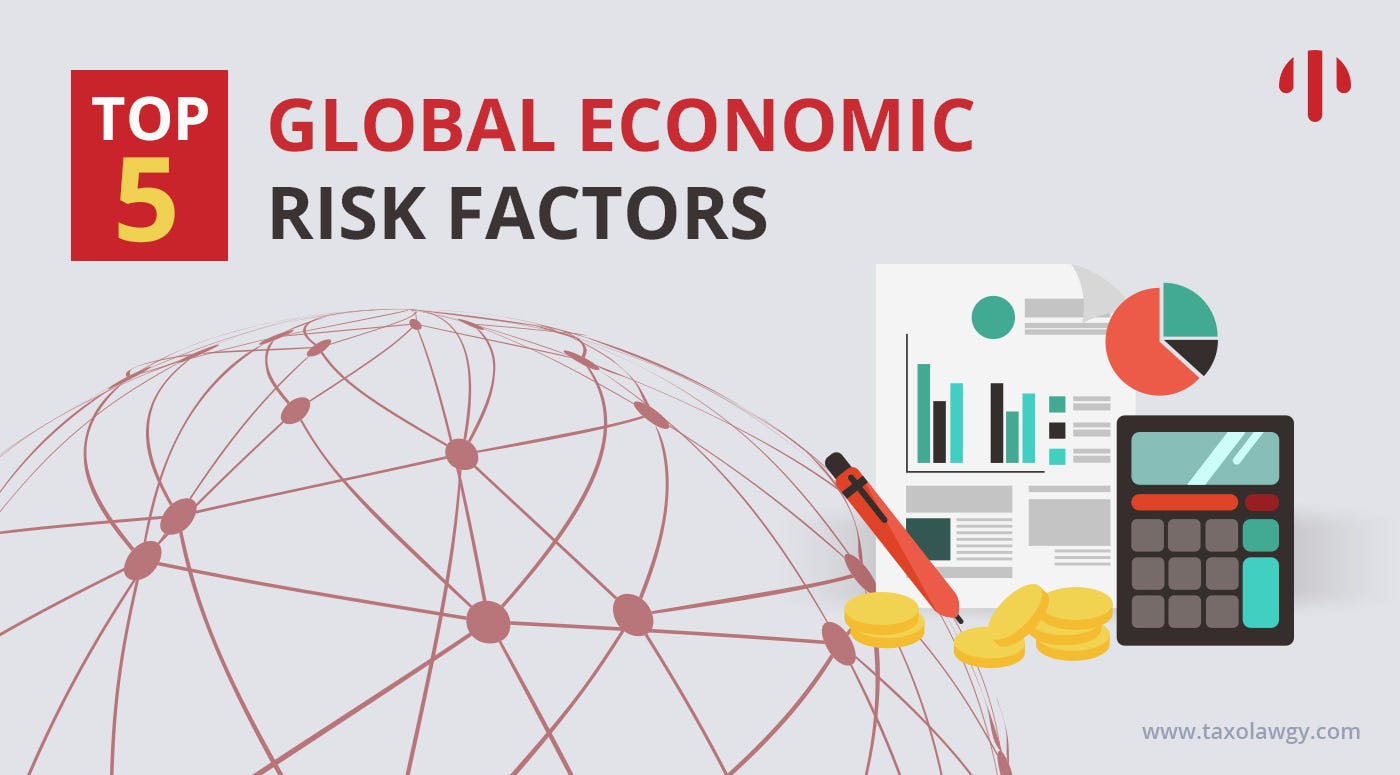Top 5 Global Economic Risk Factors by Team Taxolawgy
