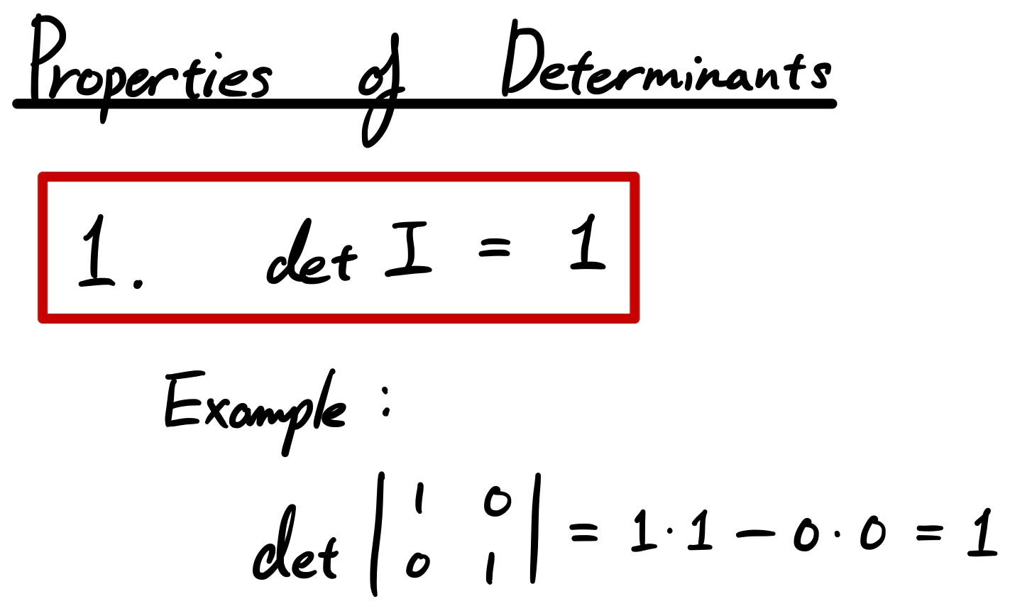 Linear Algebra 101 — Part 5 Determinants by Sho Nakagome sho.jp