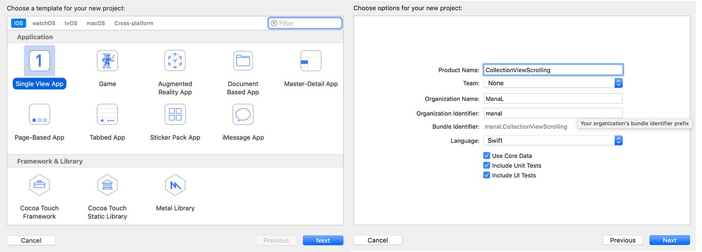 Horizontal Collection View with Carousel Effect in Swift