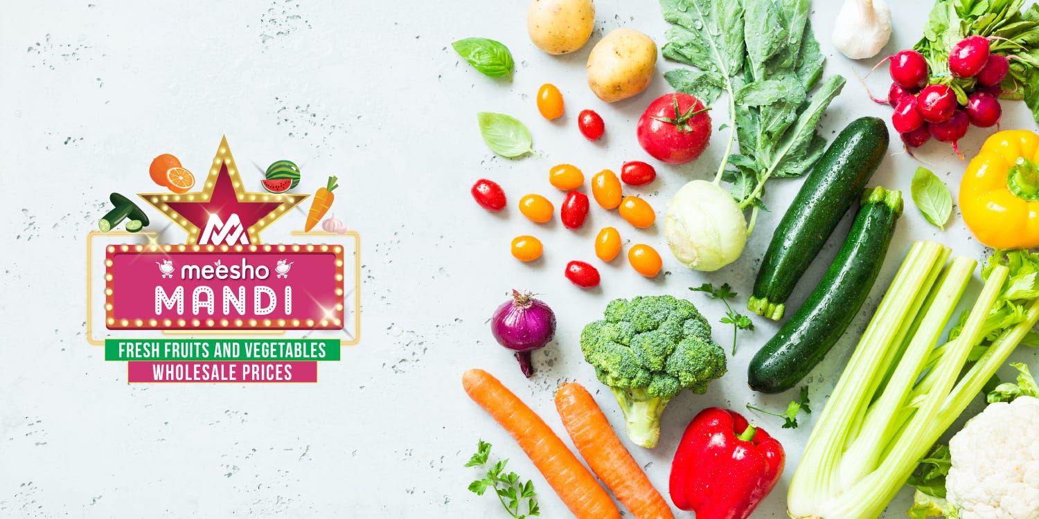 Meesho launches Meesho Mandi — Now all your grocery and essential needs Meesho launches Meesho Mandi — Now all your grocery and essential needs