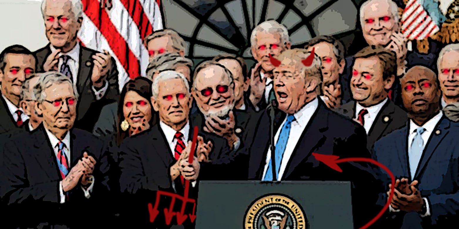 The Suicide of the GOP. The Party is OVER for the Republican Party