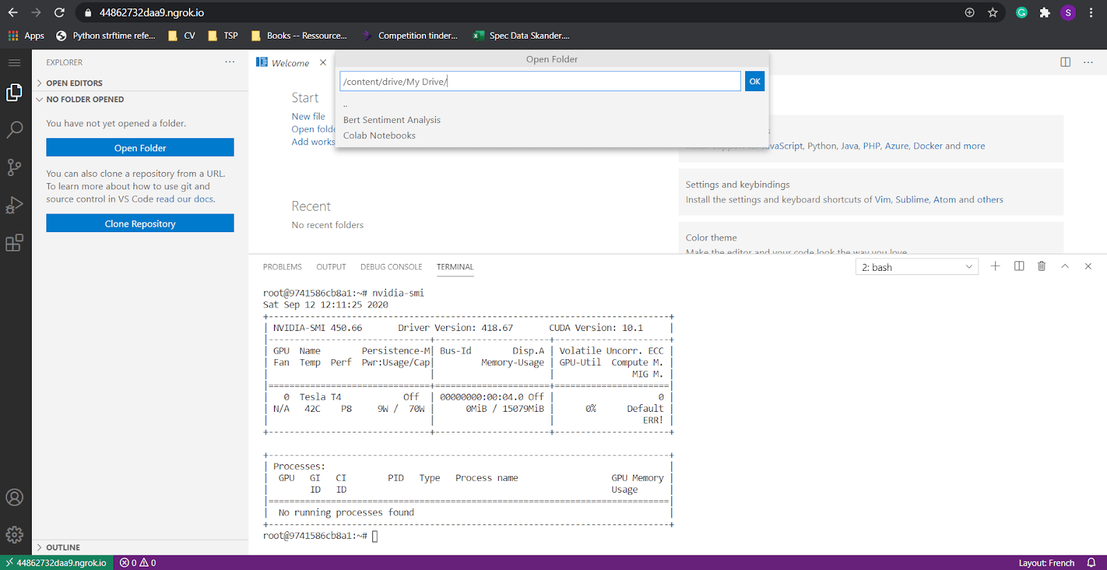 How to use an IDE in Google Colab (and Kaggle Kernels