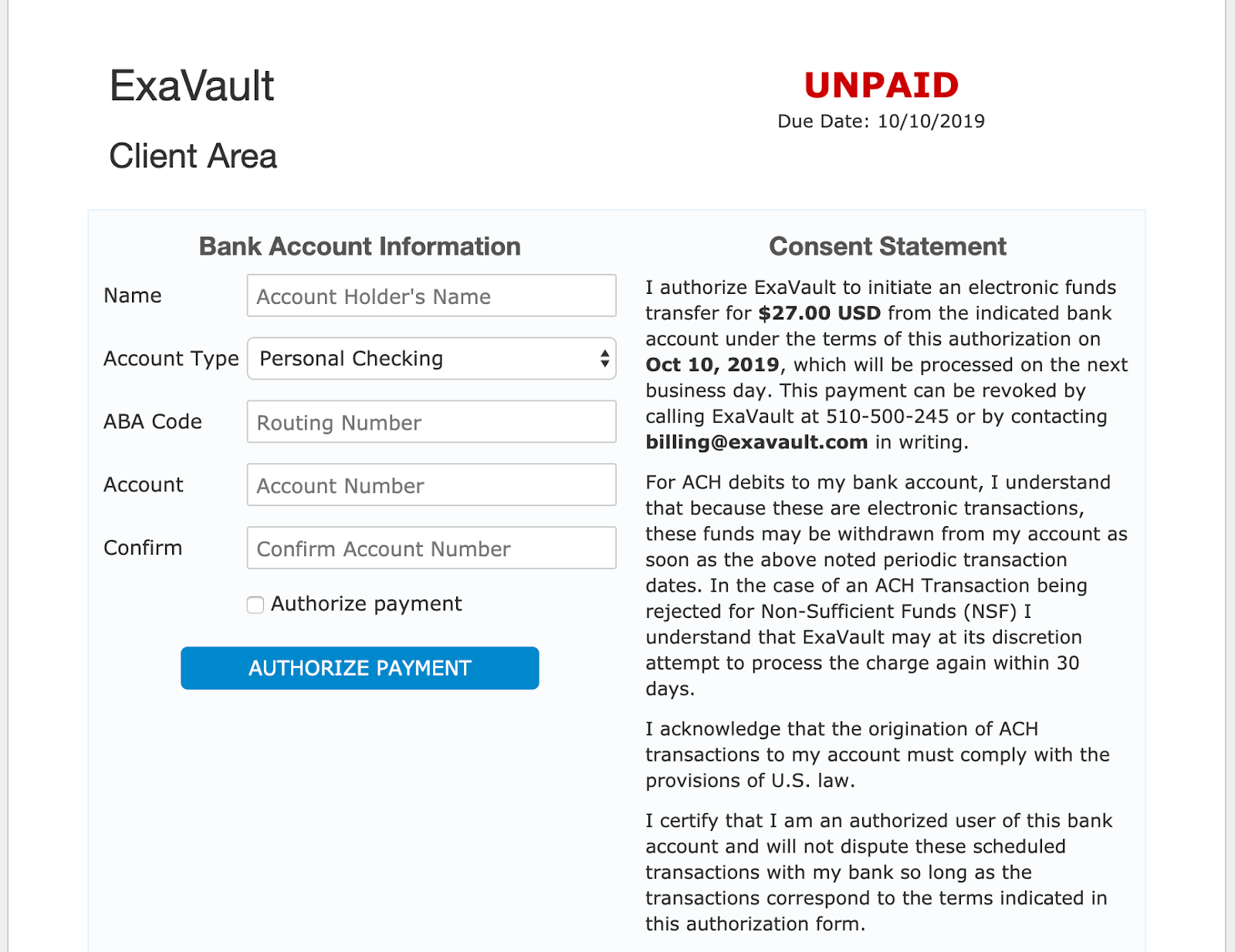 Creating a Modern ACH Payment Workflow by ExaVault Medium