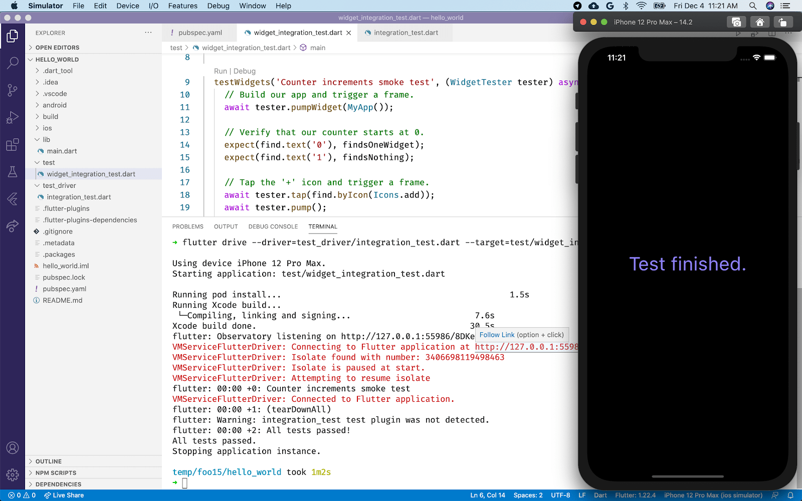 Updates on Flutter Testing. Updated integration testing that… by Chris Sells Flutter Medium