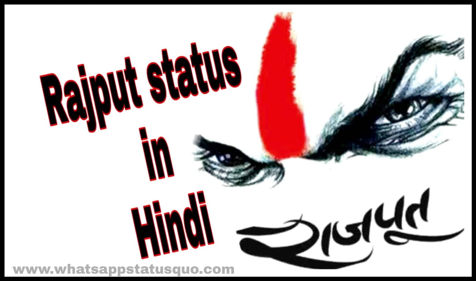 Rajput Status in Hindi & thakur status for whatsapp facebook Instagram