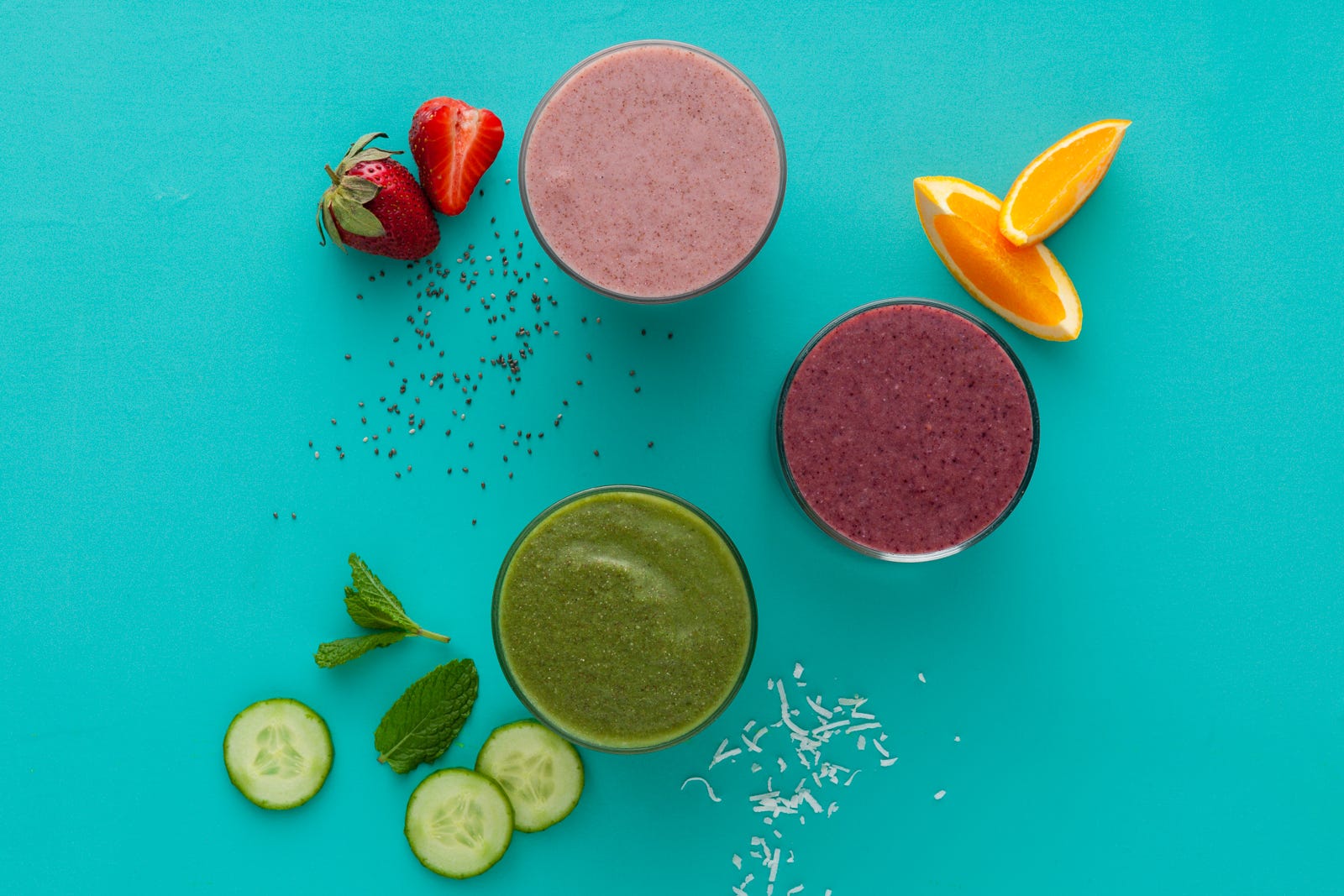 3 Smoothies Under 300 Calories Fresh Start with Nadia Medium