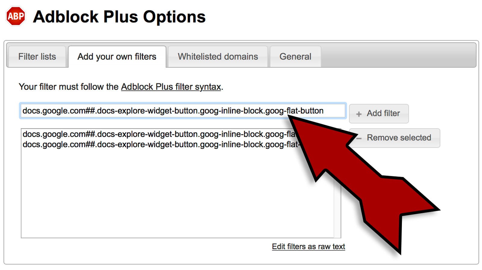 How to murder (ok, remove) the Google Docs explore button