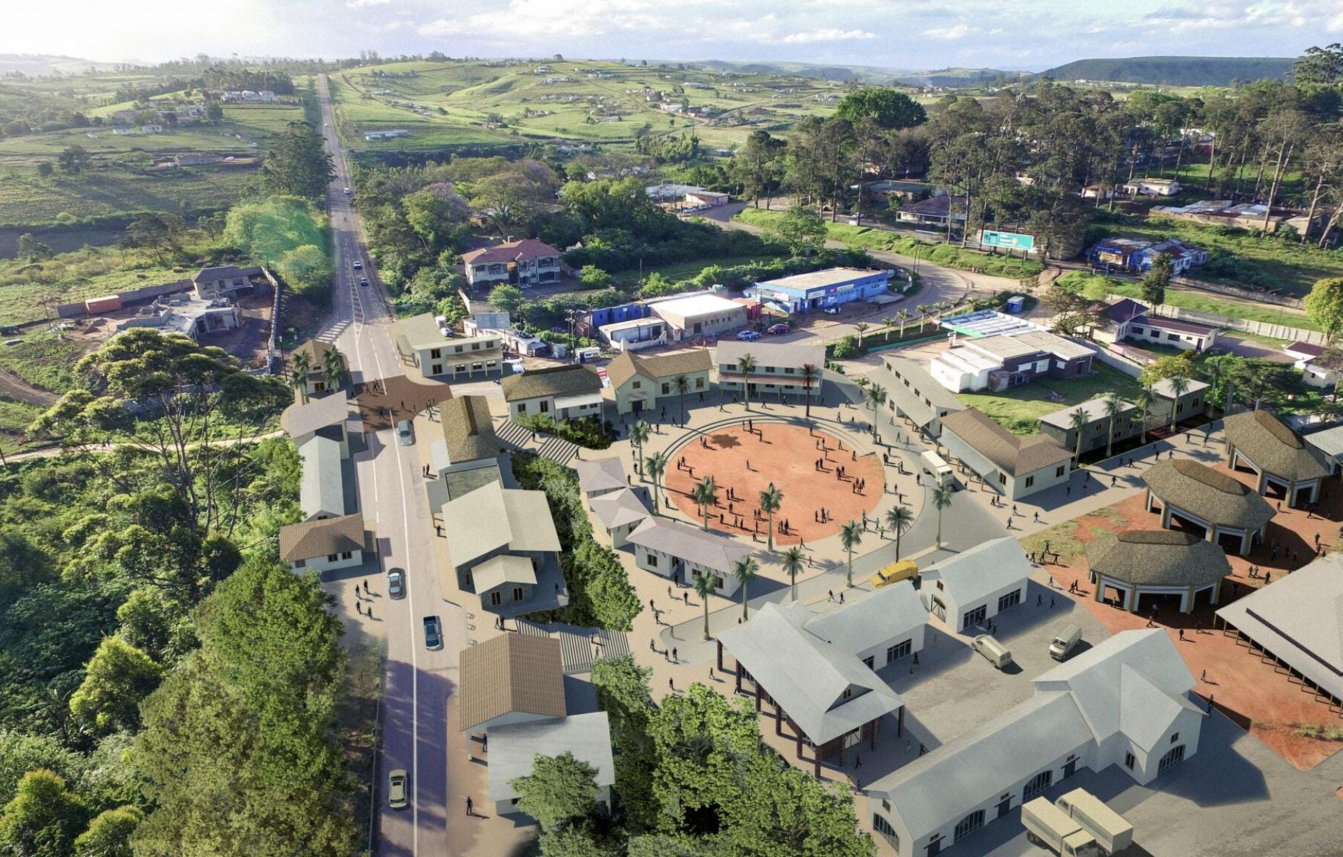 New Urban design for an African village by NewUrbanism Medium