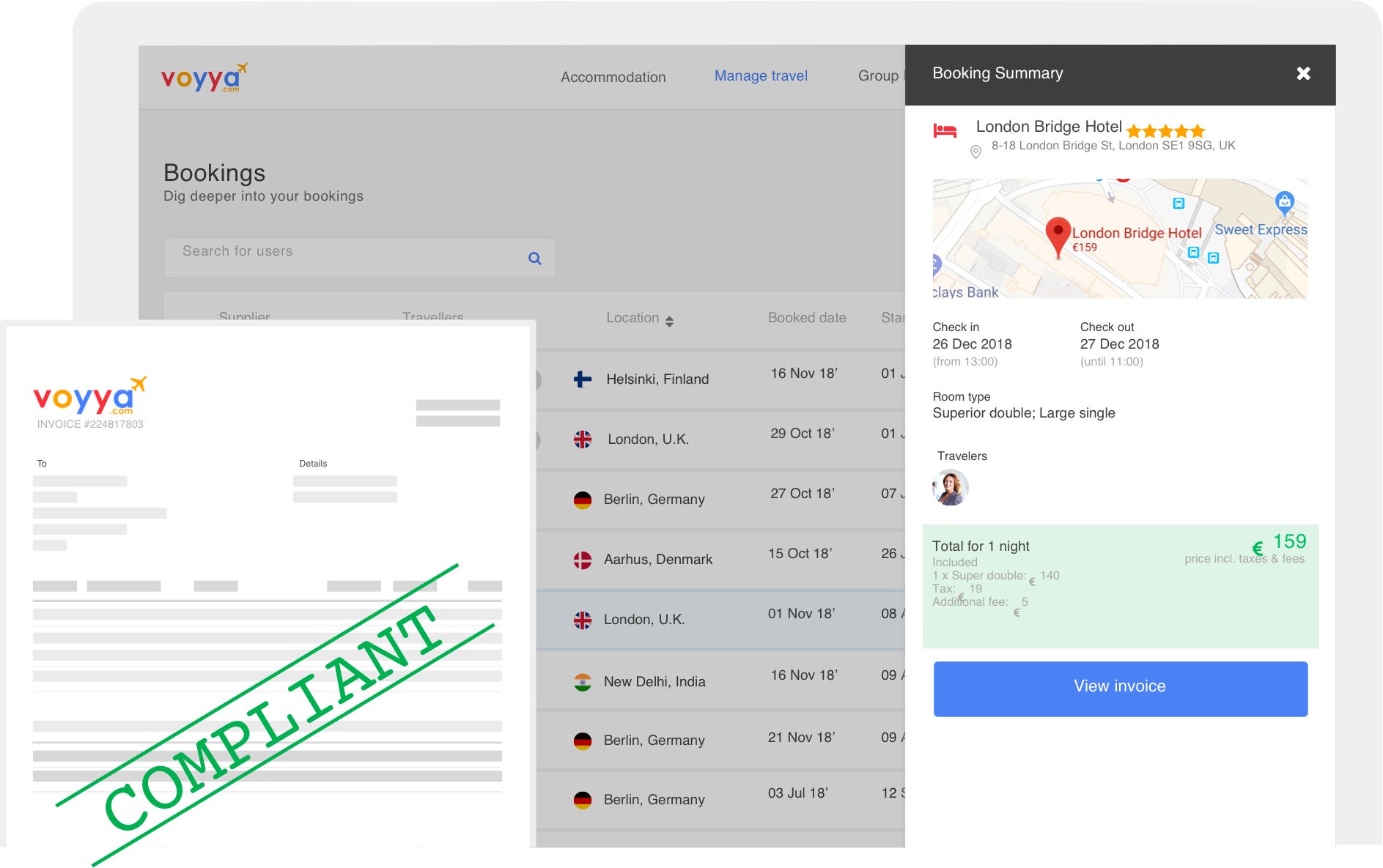 How to get VAT invoices on bookings by Chris Malherbe