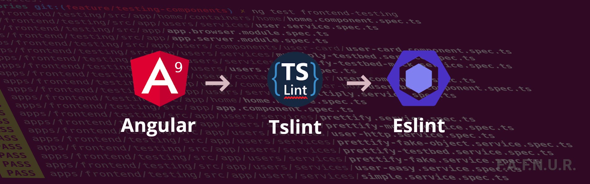 Angular миграция с tslint на eslint. Перевод монорепозитория Nx на
