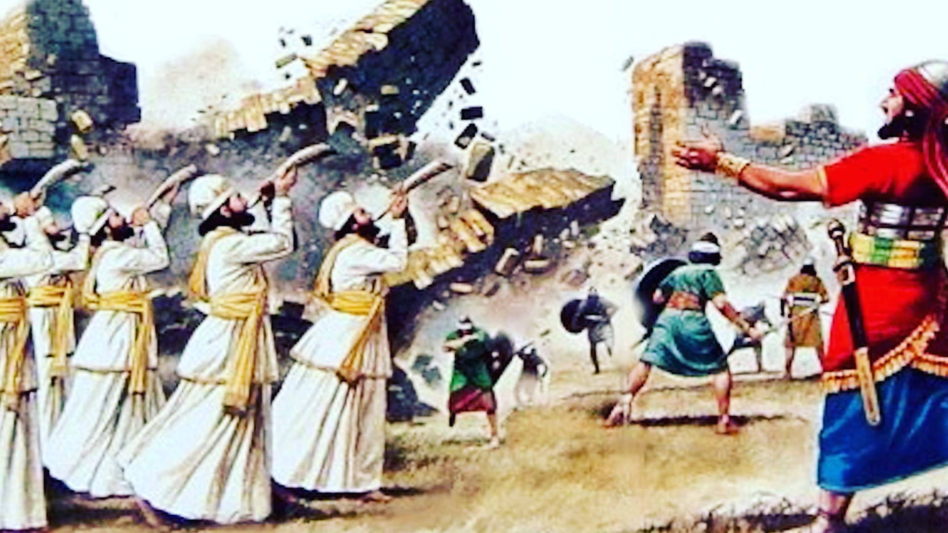 &quot;By faith the walls of Jericho fell down after they were encircled for