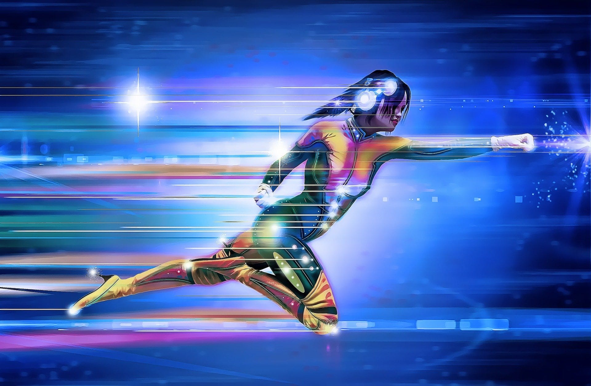 We All Travel Through Spacetime at the Speed of Light by Lenka Otap