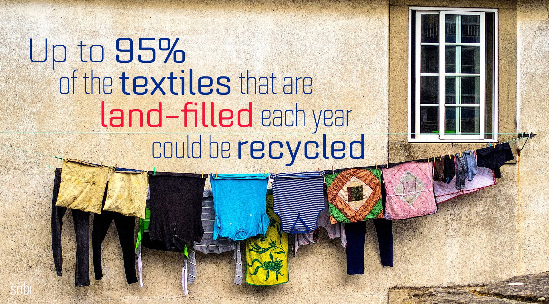 Fashion waste as a resource with added value of 200 €/kg by Tomas