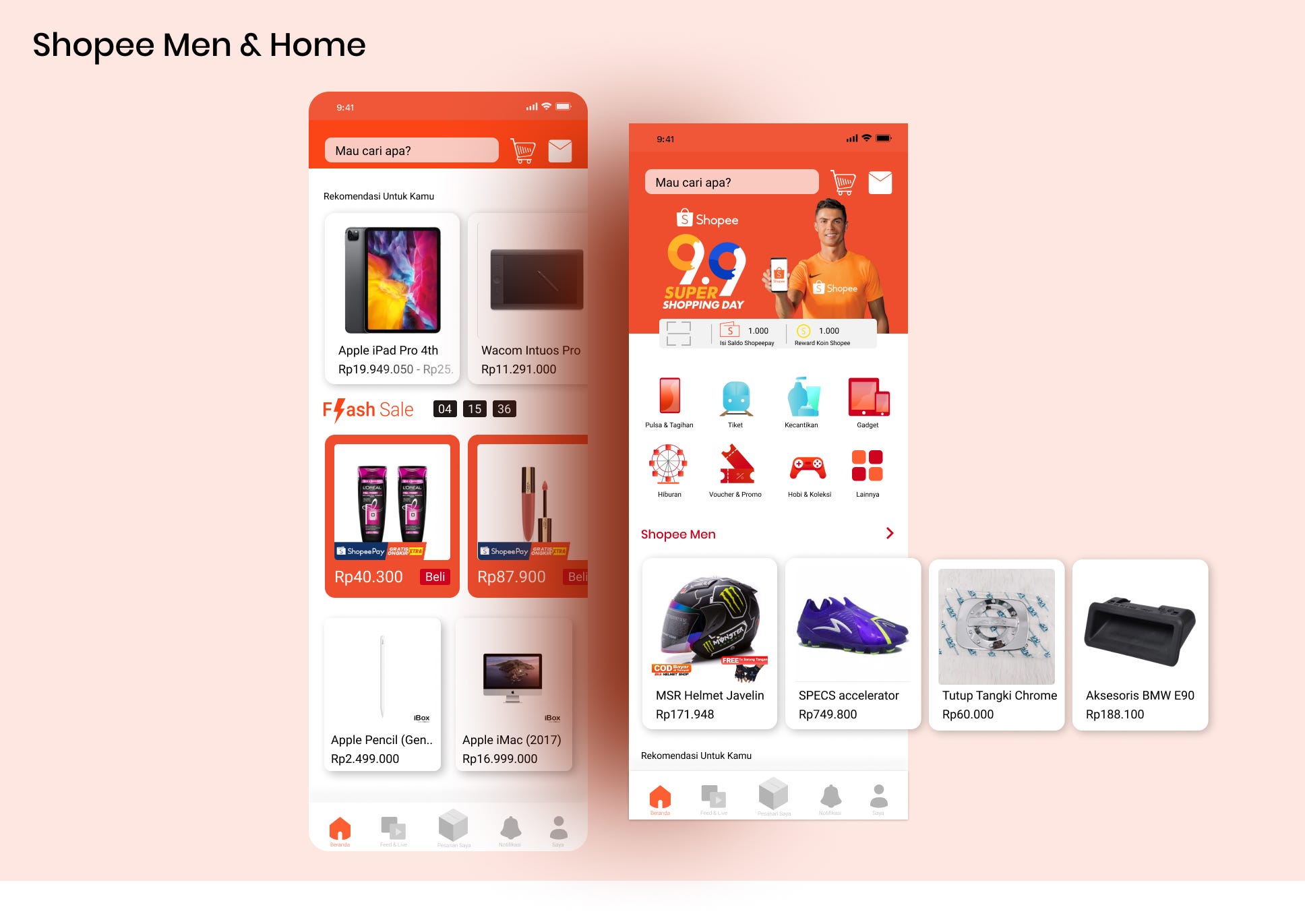 UI/UX Case Study [Redesign Shopee App] by Maulana Yusuf Sep, 2020