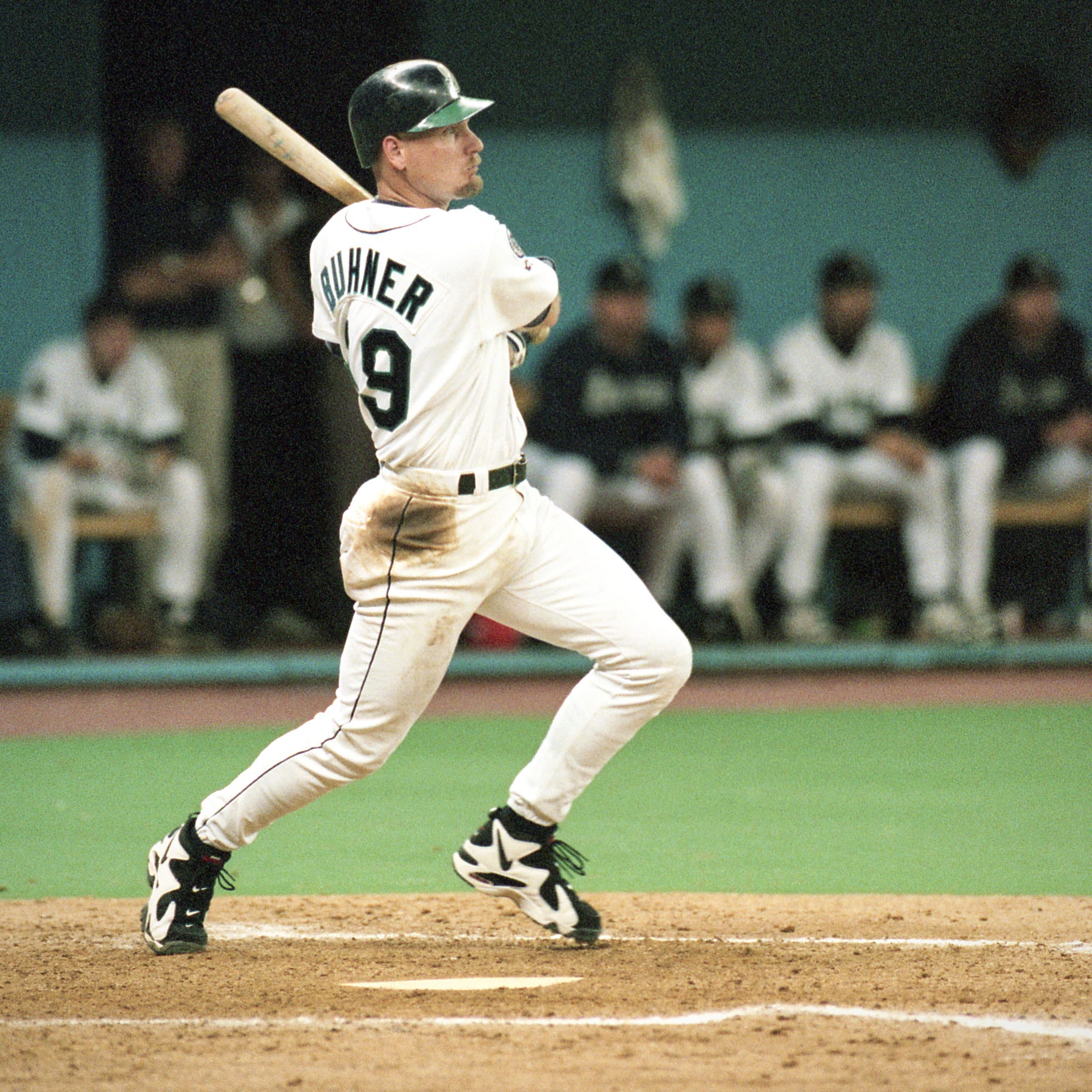 Classic Mariners Games Jay Buhner First Mariner to Hit for the Cycle by MarinersPR