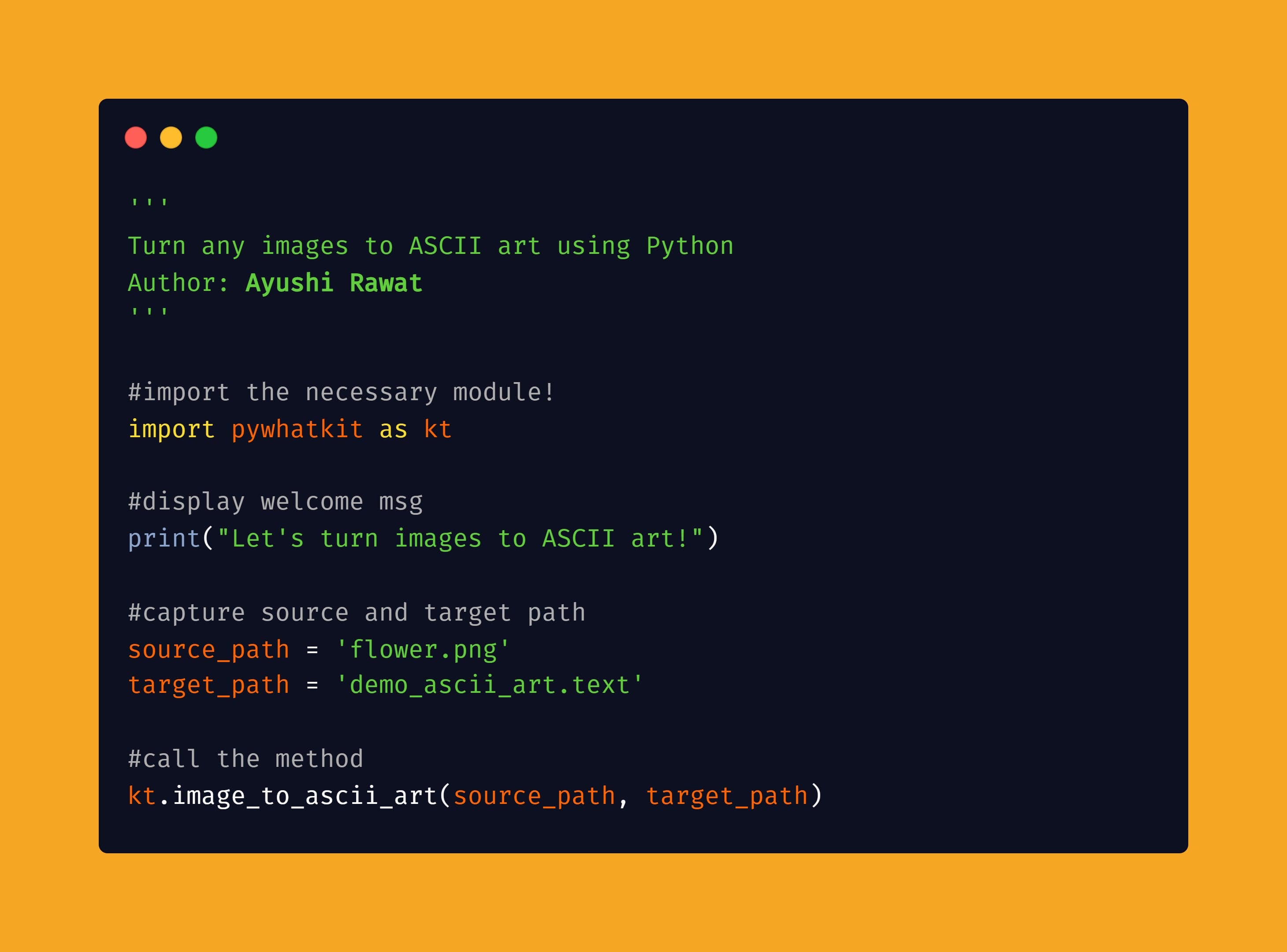 Turn any Image to ASCII Art using Python by Ayushi Rawat Analytics Vidhya Jan, 2021 Medium