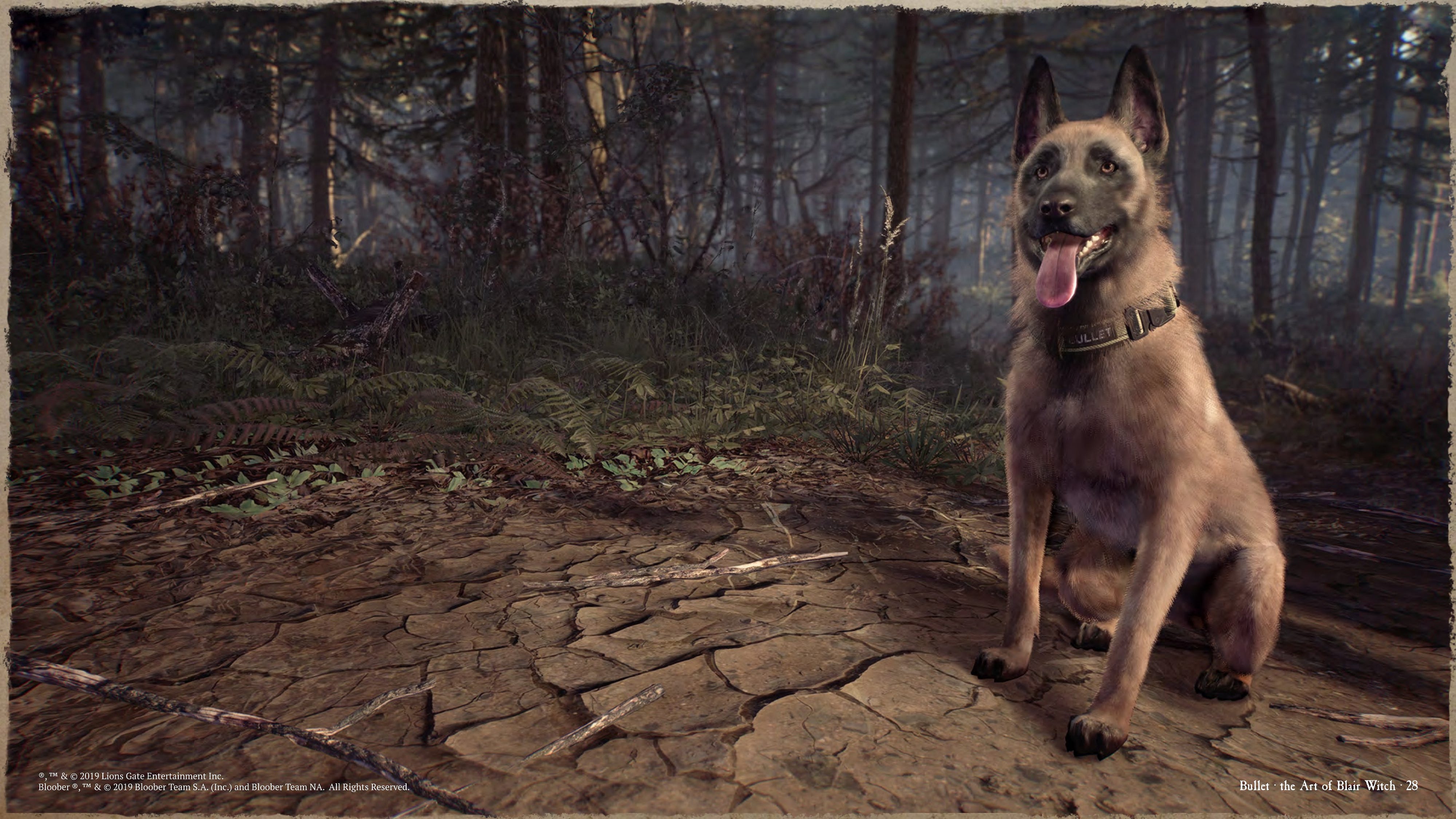 Bullet the Dog as a Game Mechanic of Blair Witch by Rachael Versaw