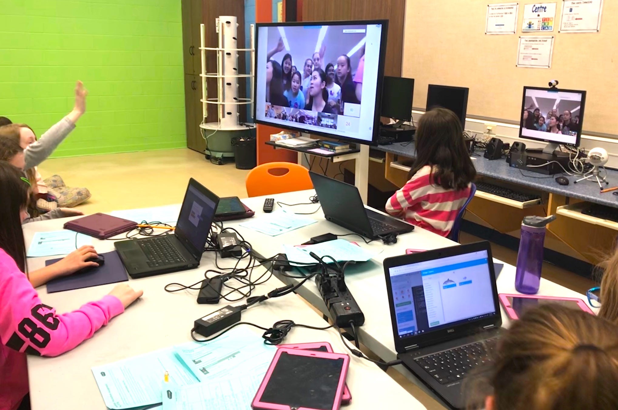 Bertha Shaw Public School conquers their first Hackergal Hackathon!