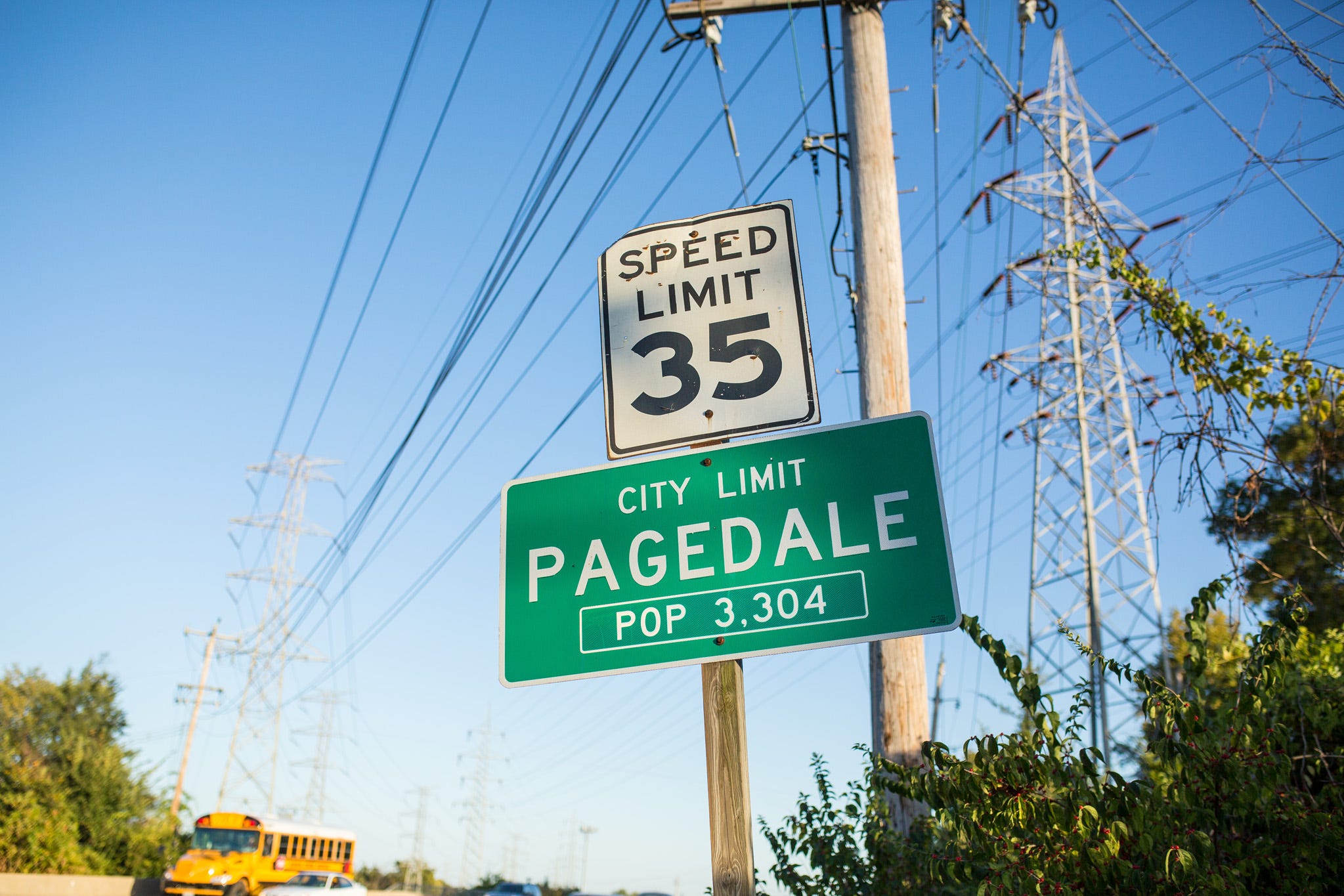 Photo Essay Pagedale, Missouri. Pagedale, Missouri covers 1.19 square