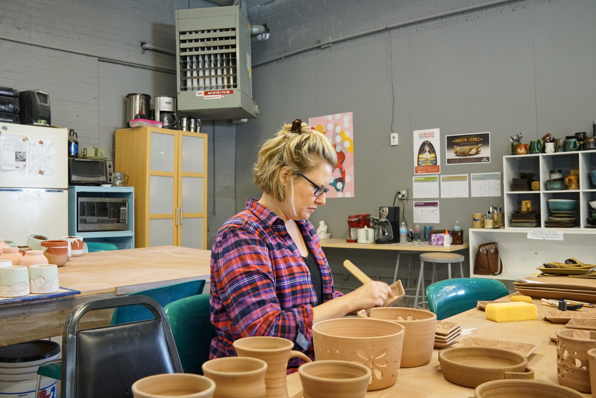 West Michigan Potters Guild brings pottery and the human touch with