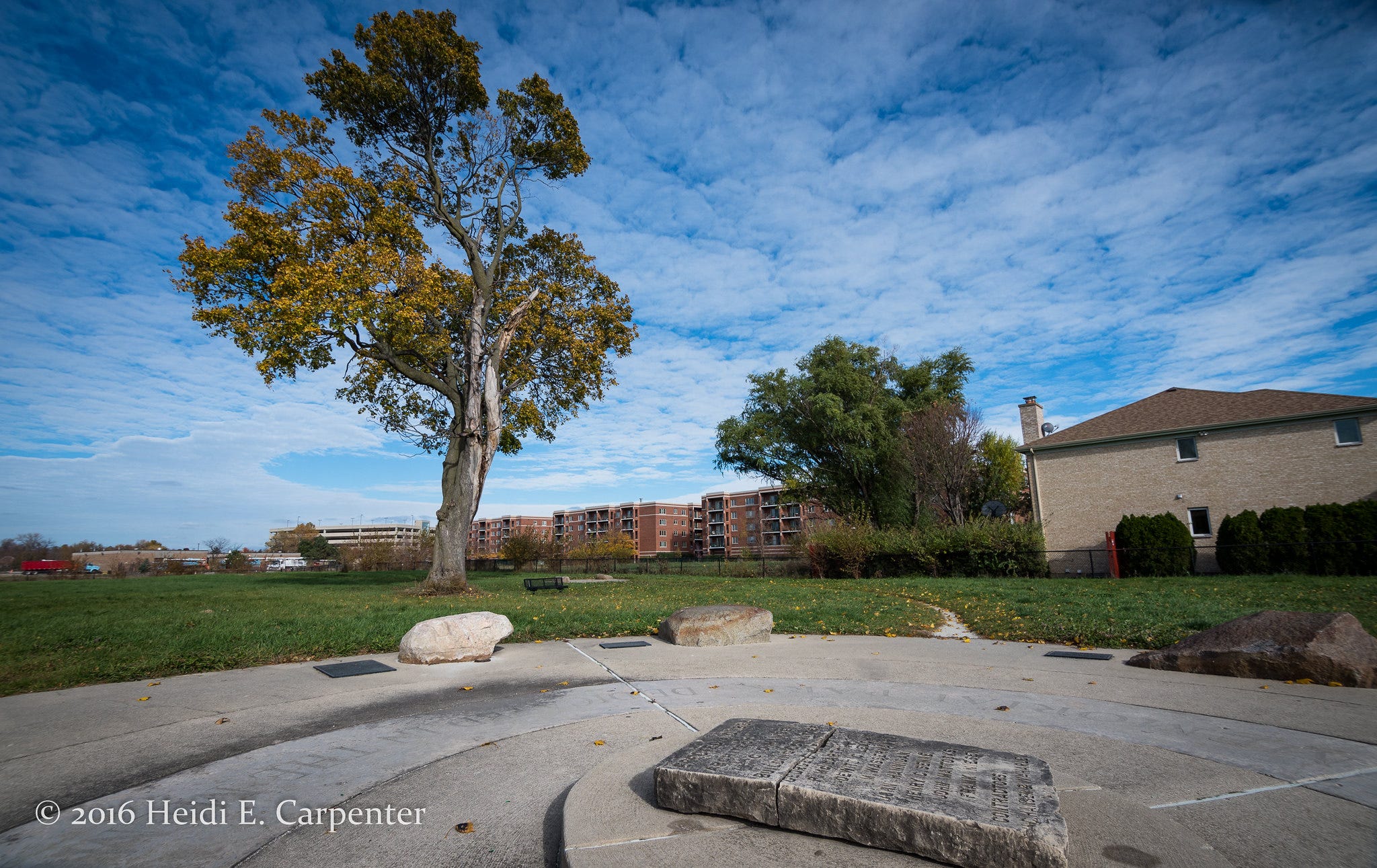 Victims of the Great Chicago Fire of 1871 at Read Dunning Memorial Park