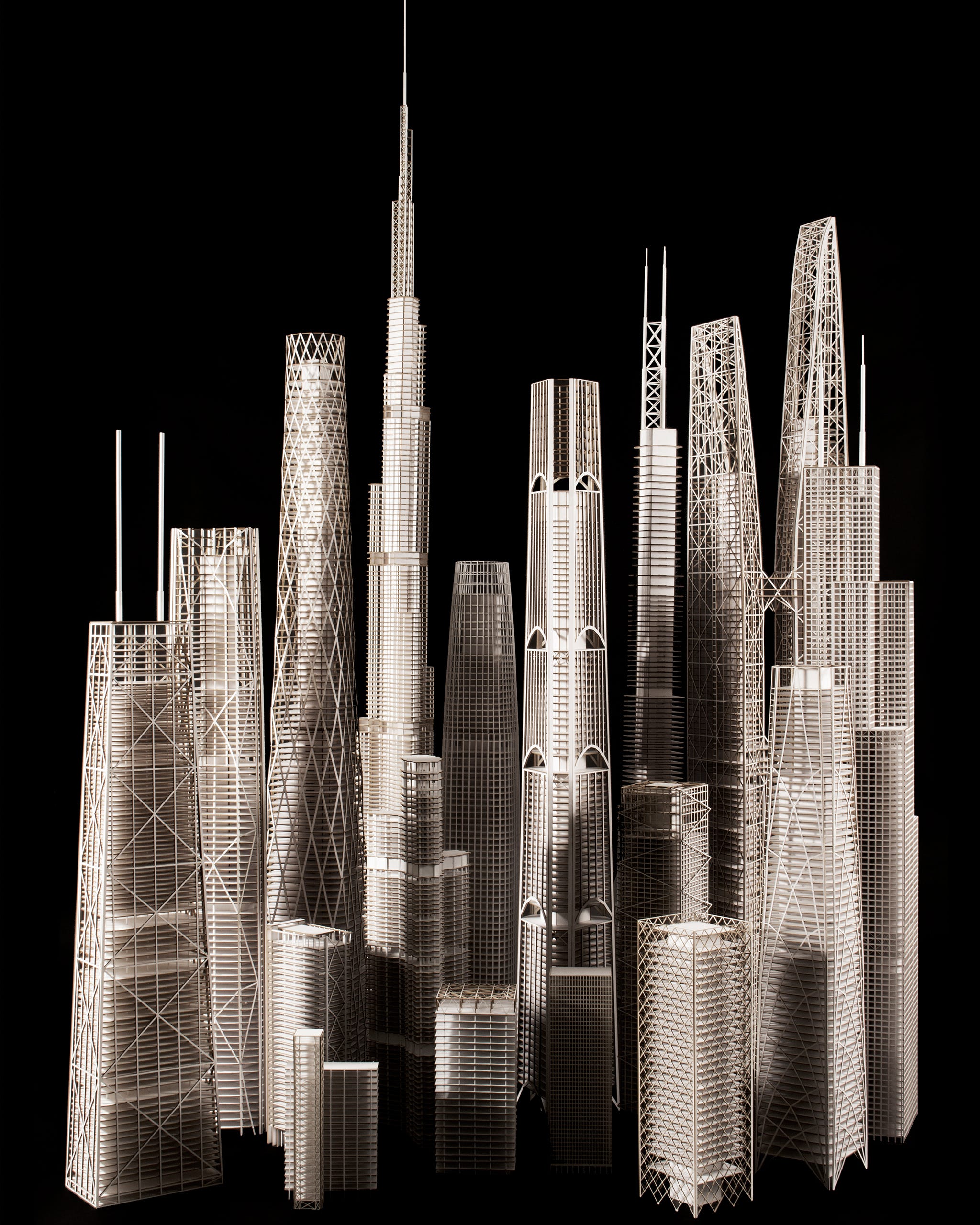 Engineering Architecture 20 Models Reveal How Skyscrapers Work by