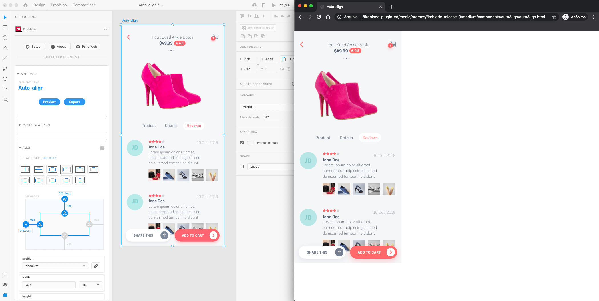 Adobe Xd Justify Text Plugin