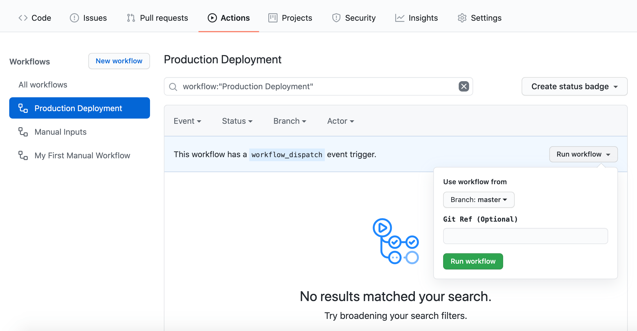 How to Manually Trigger a GitHub Actions Workflow by Adam McArthur