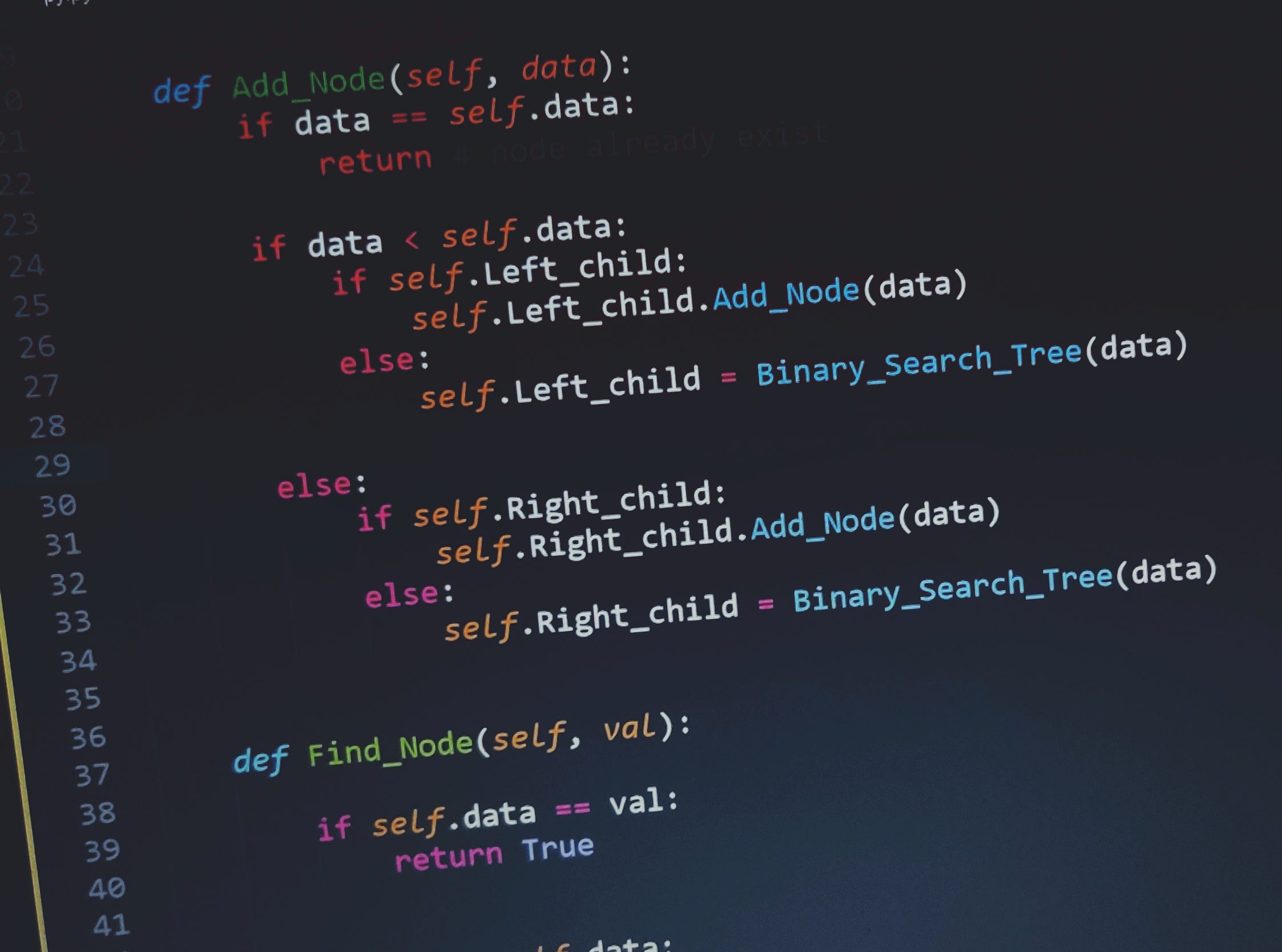 Binary Search Tree Implementation in Python by Dheeraj Kumar K