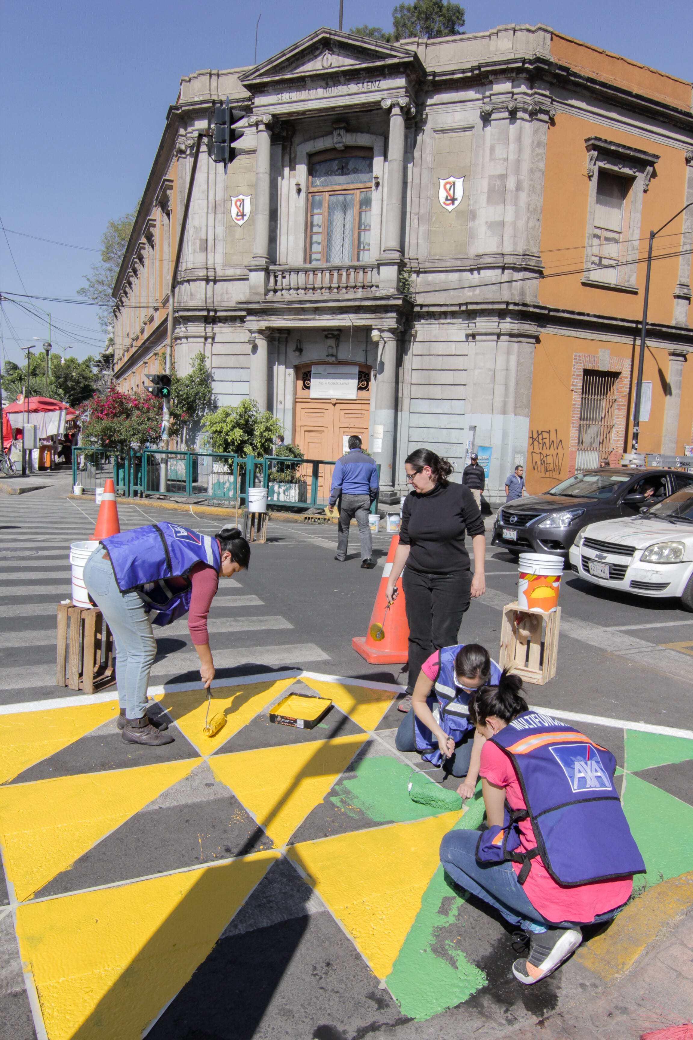 Teaching Road Safety in Mexico City by TransAlt Vision Zero Cities