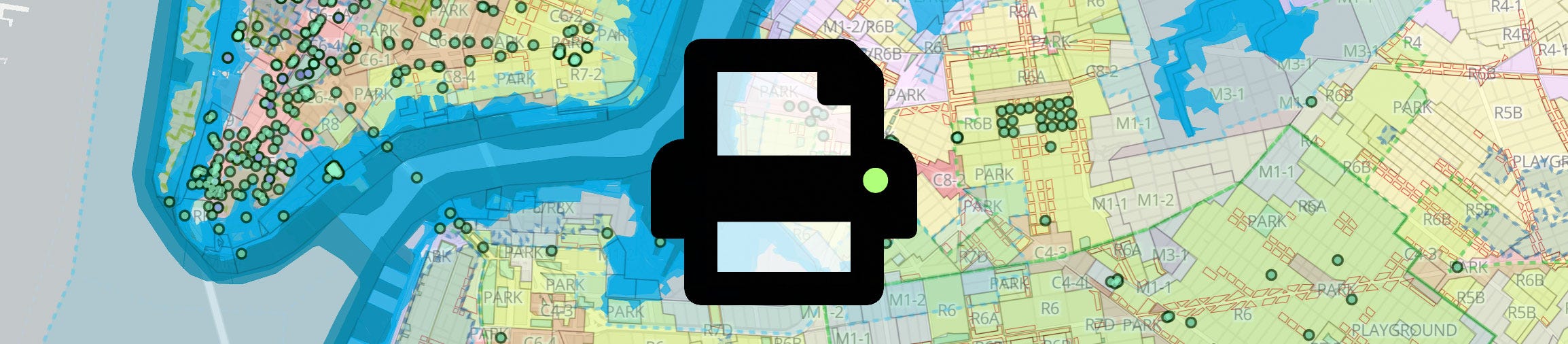 Printing  Maps. “I want to print Zoning & Land Use maps… by Andy