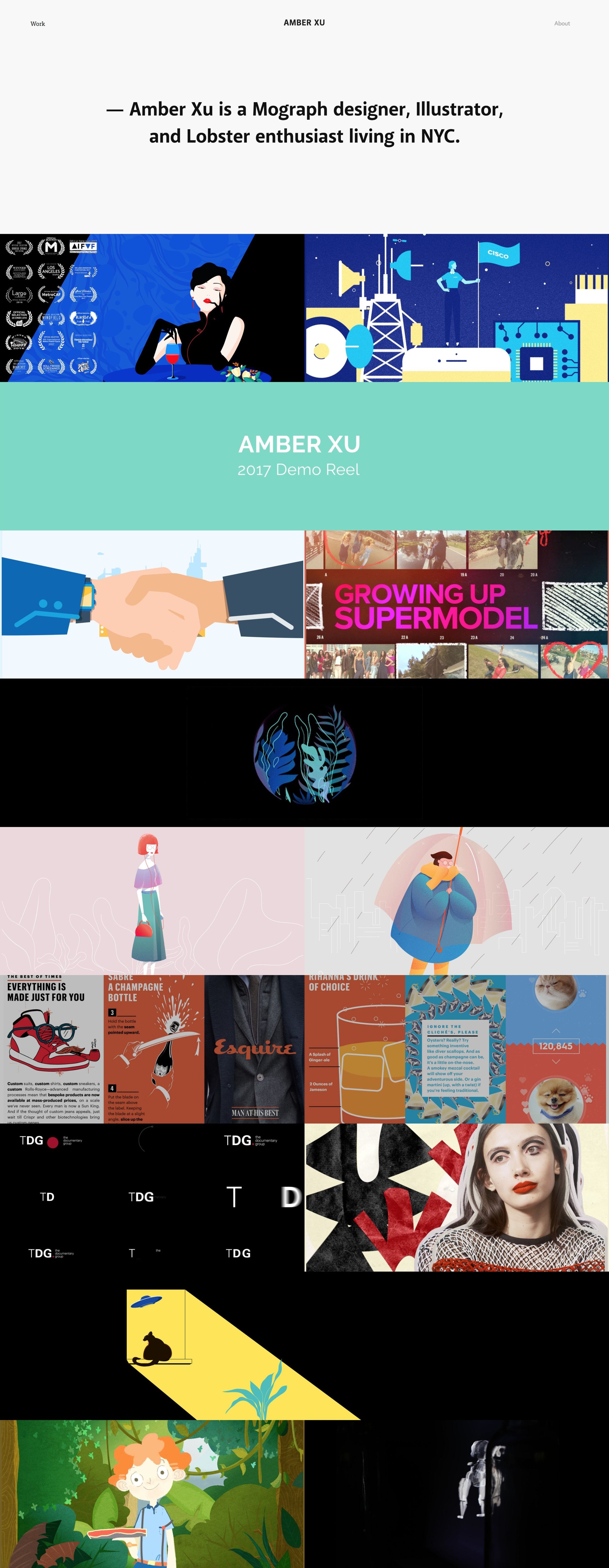 7 Stunning Graphic Design Portfolios from Award Winning Designers by