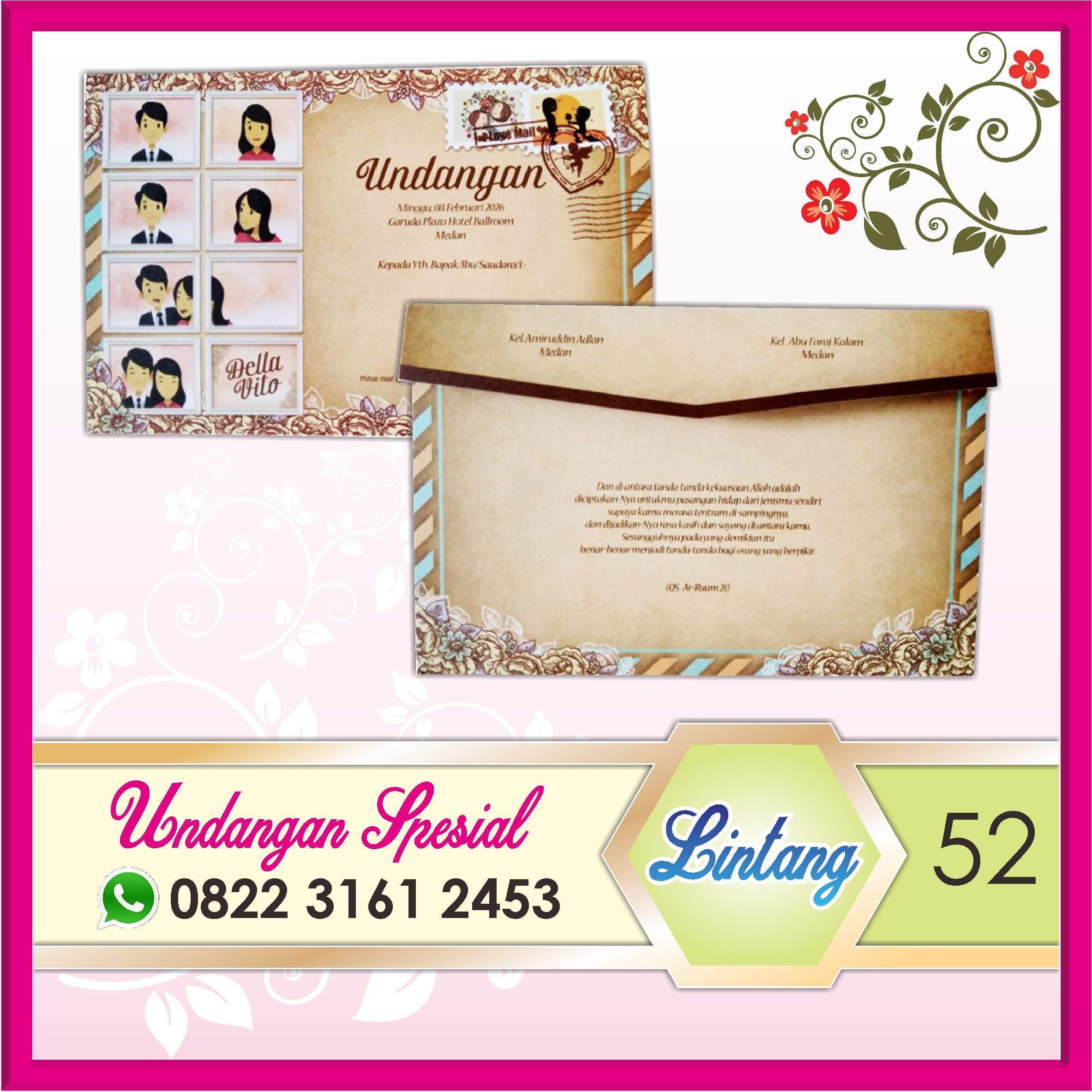 Bahasa Jawa Undangan Sketsa