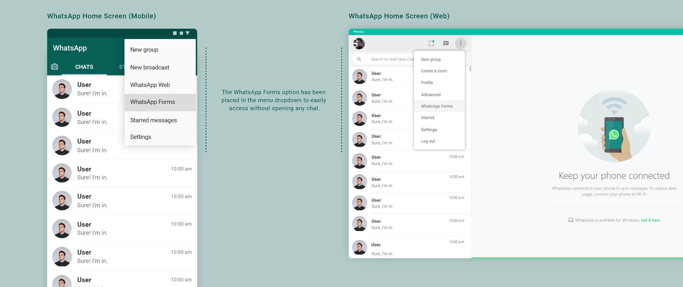 WhatsApp Forms — A new way of taking surveys. UX