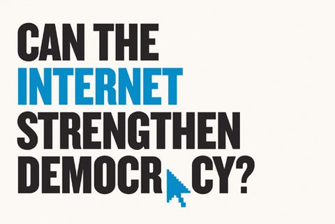 Tldr: Can The Internet Strengthen Democracy? | By Krzysztof Madejski | Code For All | Medium