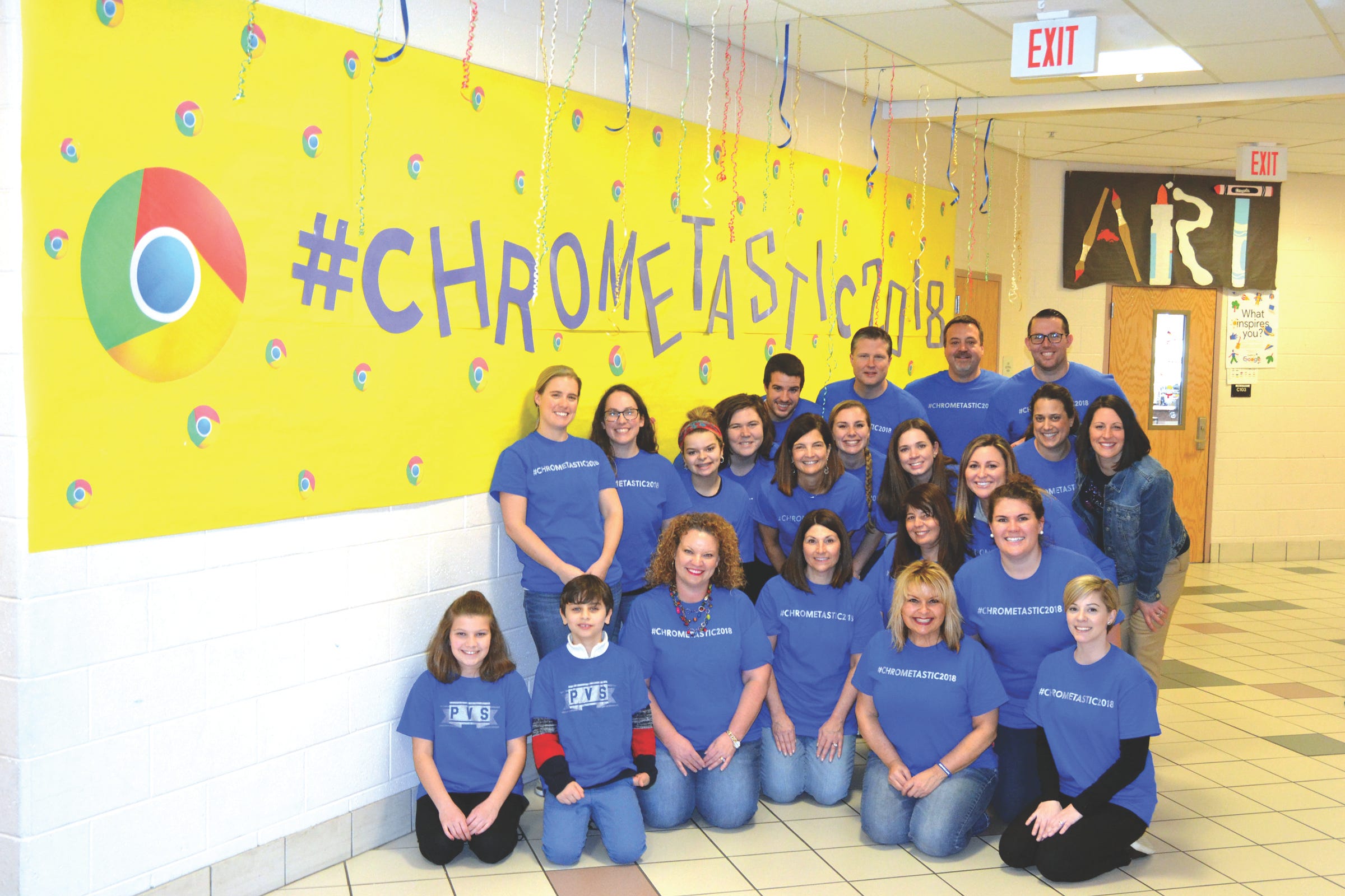 Jersey teachers gather at Pleasant Valley for Chromecamp by Sean