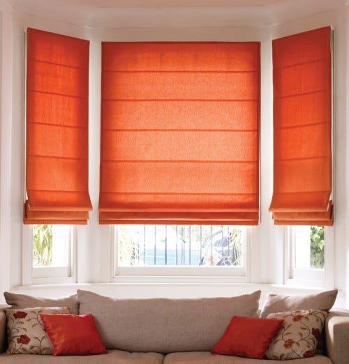 Roman Blinds Melbourne. My Home Blinds and Curtains offer a… by My