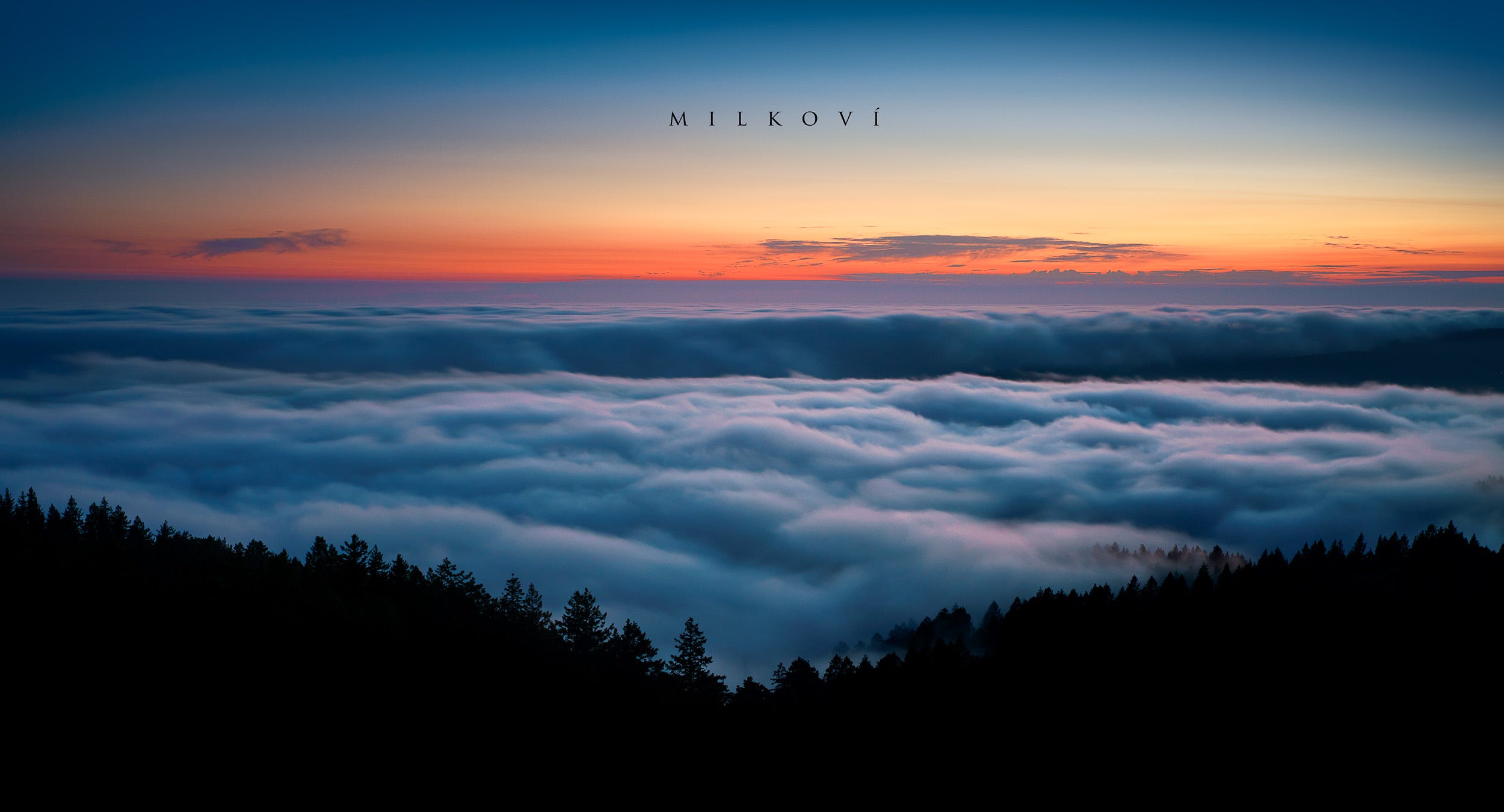 Flying over sunset at Mt. Tamalpais by MILKOVI Eye of the Beholder
