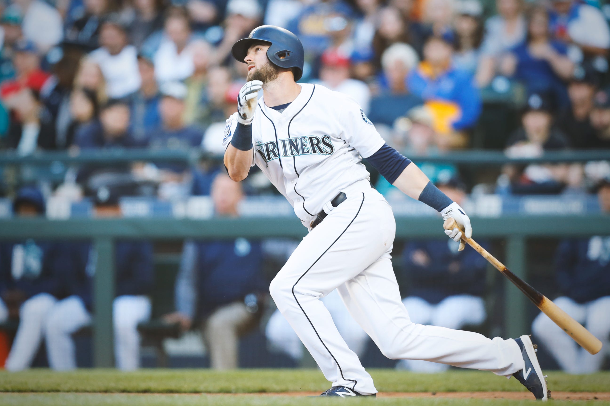 2017 in Review Mitch Haniger by MarinersPR From the Corner of