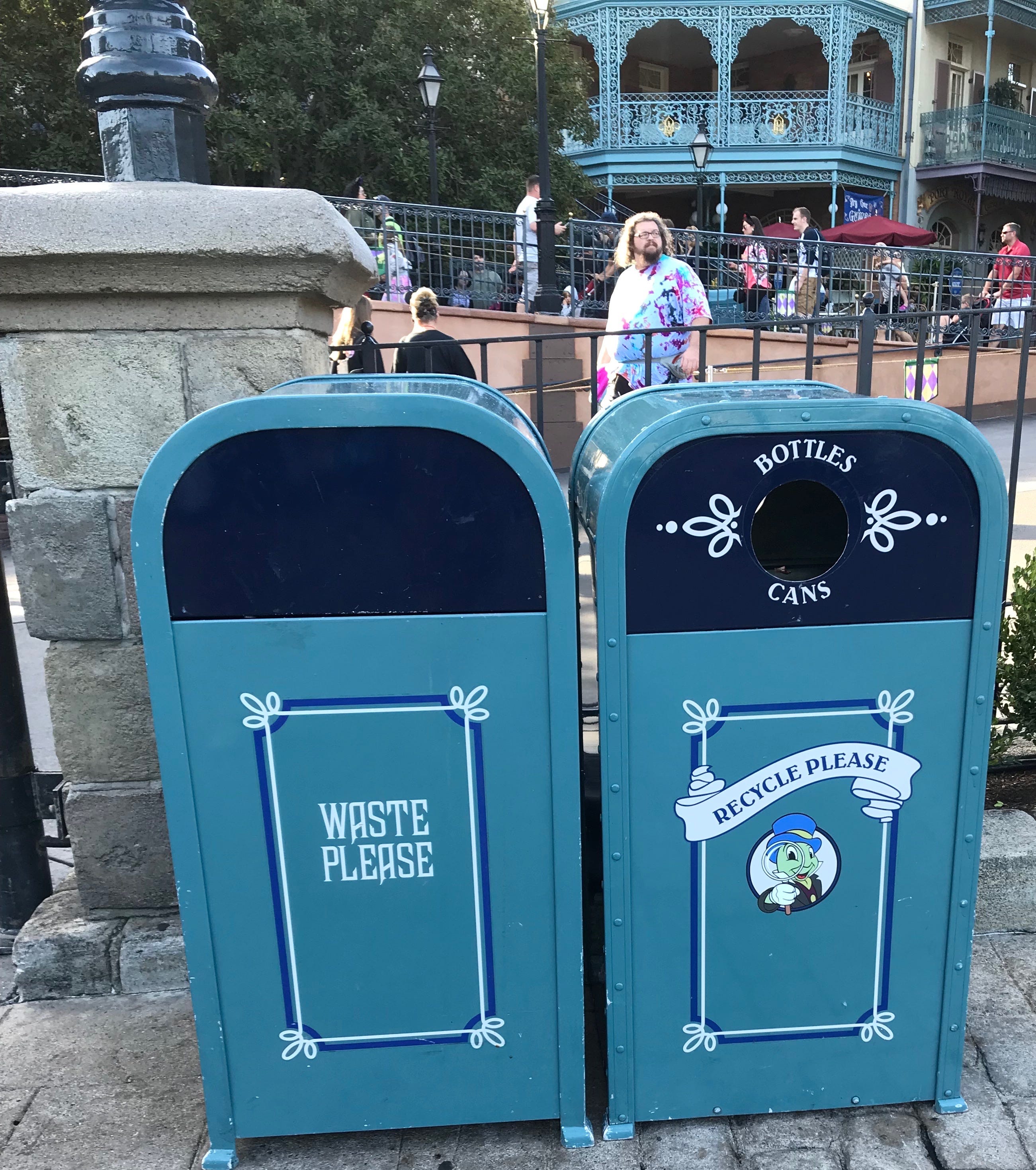 Trash Cans of Disneyland. Each area in Disneyland has a unique… by