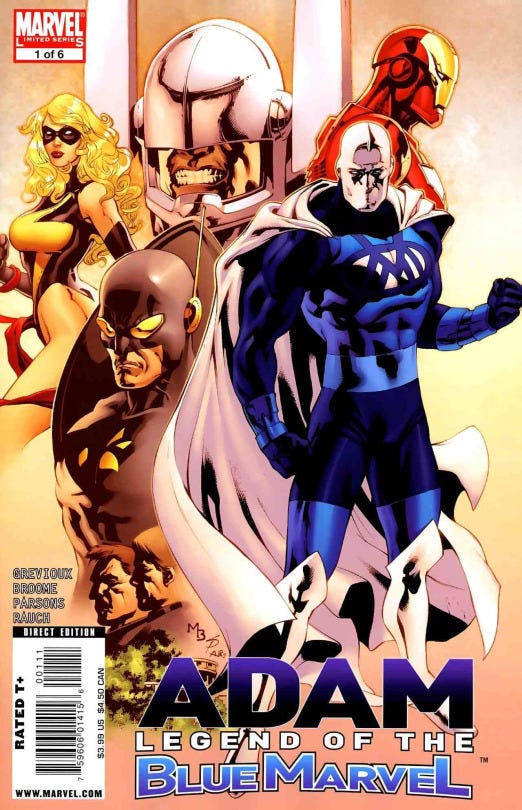 Blue Marvel is THE FIRST Black Superhero in the Marvel Universe