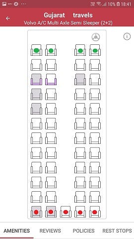 Volvo Bus Seat Map Improving The Redbus App. I'm Writing This Post By Imagining… | By Amrit Karan | Medium