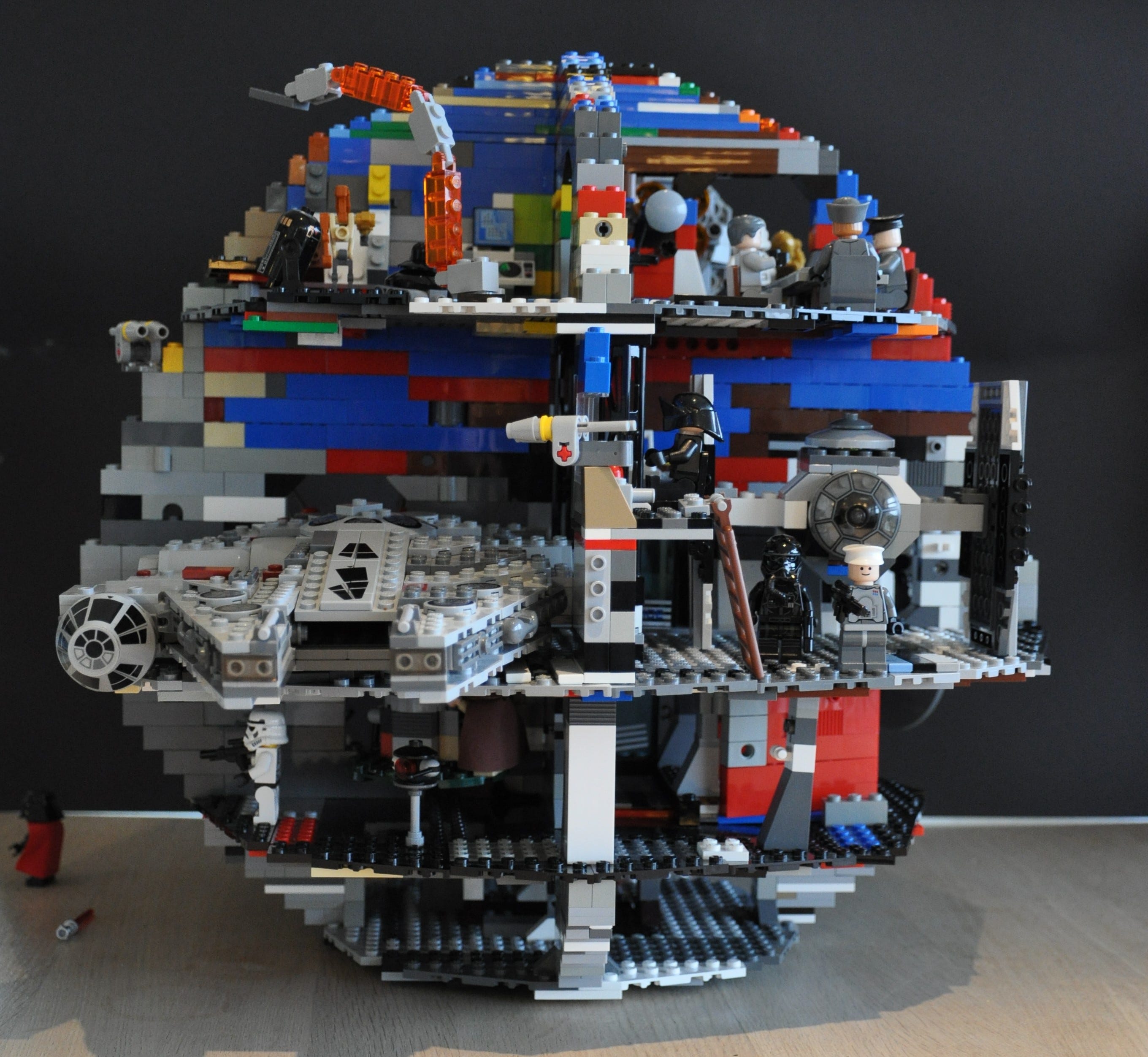 Lego Death Star by my 9 year old son. Graham Moore Medium