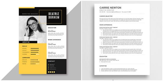 Cara Membuat CV ATSfriendly. CV yang kreatif memang