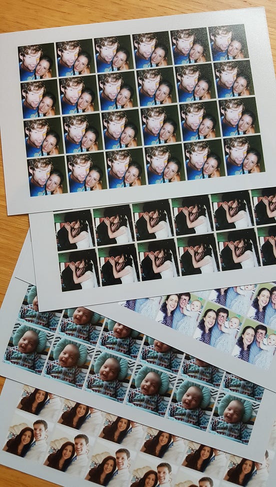 How to print photos for a heart locket by Wendy Gommersall