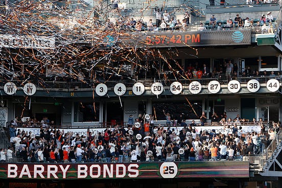 A Look Back BONDS25. Barry Lamar Bonds played 22 years of… by SF