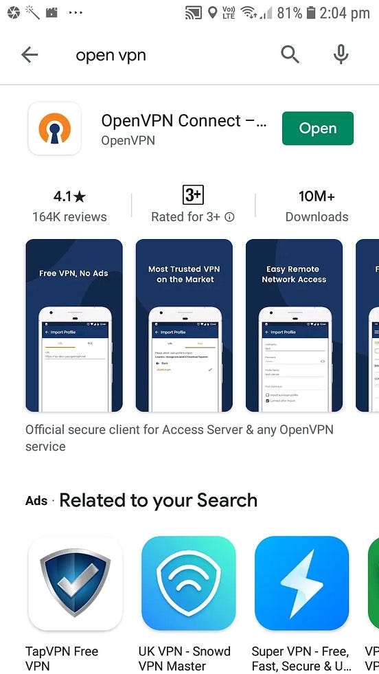 Connect Azure PointtoSite VPN to Android Device by Subhash Vasarapu