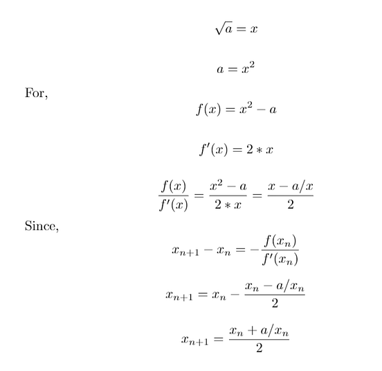 Newton Square Root Method in Python by Sıddık Açıl Medium