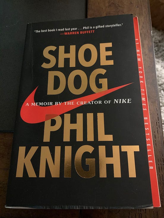 Shoe Dog by Phil Knight — Book Review by Jake Boucher Amateur Book
