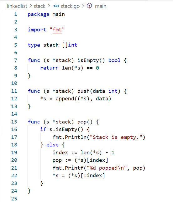 Implement Stack and Queue in golang by Sourav Patnaik Medium